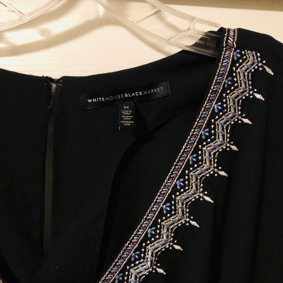 🖤WHBM🖤 BOHO Romper - Picture 2 of 5